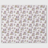 ハッピージョギングモンスタークリーチャー ラッピングペーパー (フラット)