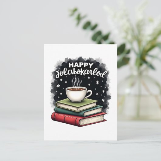 ハッピージョラボカフロドファミリーお祝いギフト シーズンポストカード (スタンド正面)