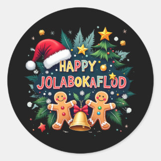 ハッピージョラボカフロドファミリーお祝いギフト ラウンドシール