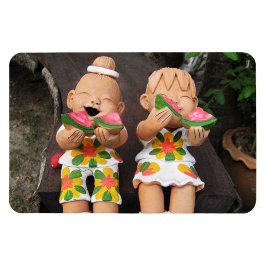 ハッピースイカフレンズ マグネット (横)