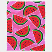 ハッピースイカ！ フリースブランケット (正面)