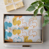 ハッピースイミングアヒルのパドリングIIパターン 薄葉紙 (ギフト)