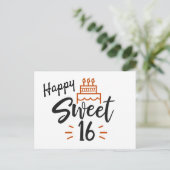 ハッピースイート16バースデー ポストカード (スタンド正面)