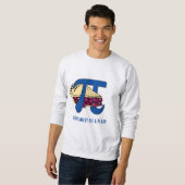 ハッピースウィートさくらんぼパイPIデイ スウェットシャツ (正面フル)