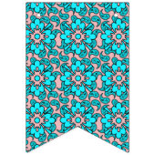 ハッピースウィート16バースデーパーティー バンティングフラッグ (第1の旗)