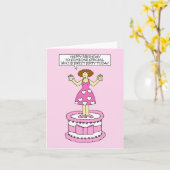 ハッピースウィート60誕生日今日 カード (黄色い花)