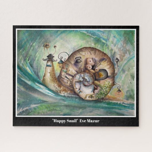 ハッピースカタツムリパズル ジグソーパズル (横)