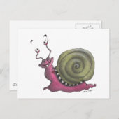 ハッピースカタツムリ ポストカード (正面/裏面)