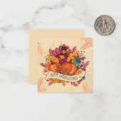 ハッピースカンクギブング ノートカード (正面/裏面インサイチュ)