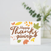 ハッピースカンクギブング ポストカード (スタンド正面)