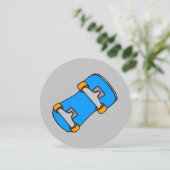 ハッピースカートボード誕生日カード カード (スタンド正面)