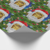 ハッピースクアチマス ラッピングペーパー (角)