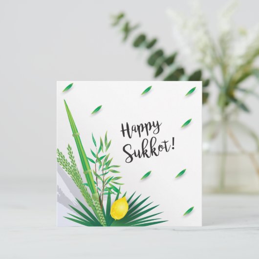 ハッピースクートルラヴアンドエトロウォーター色 招待状 (スタンド正面)