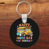 ハッピースクールバスドライバー100日Sの日 キーホルダー (正面)