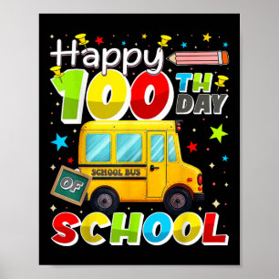 ハッピースクールバスドライバー100日Sの日 ポスター