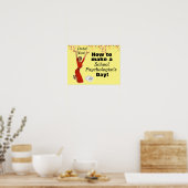 ハッピースクール心理学者ポスター ポスター (キッチン)