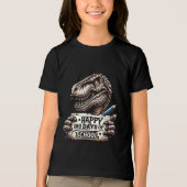 ハッピースクール日怖いおもしろい100 トライブレンドＴシャツ (正面)