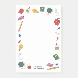 ハッピースクール用品先生 ポストイット