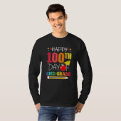 ハッピースクール第100日2年生先生100D Tシャツ (正面フル)