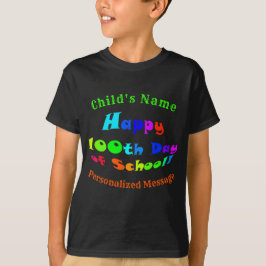 ハッピースクール100日目カラフル、Tシャツ Tシャツ