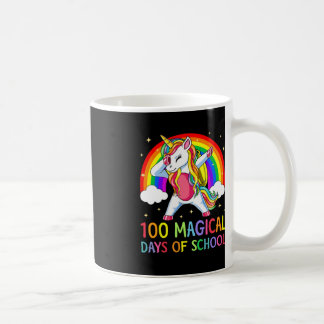 ハッピースクール100日目ユニコーン100魔法の日 コーヒーマグカップ