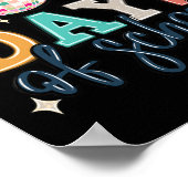 ハッピースクール100日目先生Groovy Disco Bal ポスター (角)