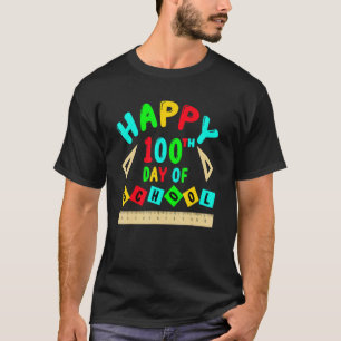 ハッピースクール100日目100日かわいい生徒B Tシャツ