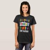 ハッピースクール100日目100日のTaming Tiny Tシャツ (正面フル)