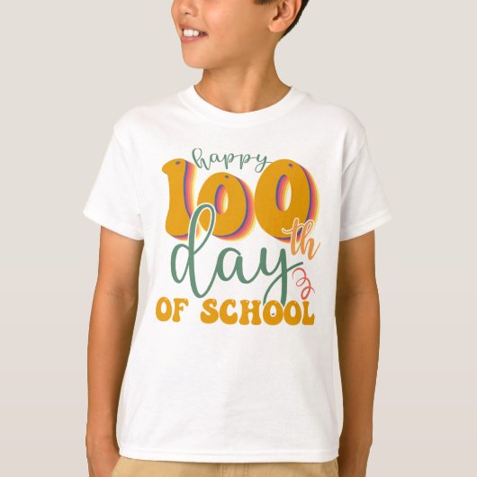 ハッピースクール100日 Tシャツ (正面)