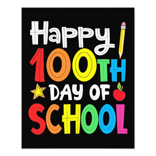 ハッピースクール100th日レインボー先生 フォトプリント            (正面)