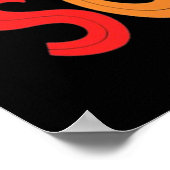 ハッピースクール100th日レインボー先生 ポスター (角)