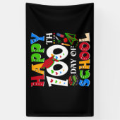 ハッピースクール100th日レインボー先生 横断幕 (縦)