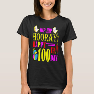 ハッピースクール100th日先生キッズホテル100 tシャツ