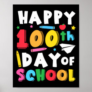 ハッピースクール100th日先生キッズ100日キ ポスター