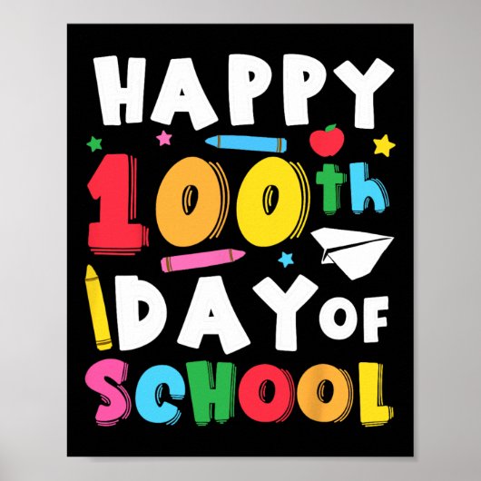 ハッピースクール100th日先生キッズ100日キ ポスター (正面)