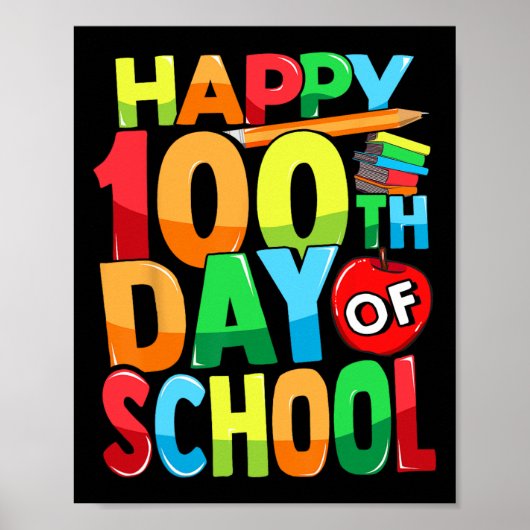 ハッピースクール100th日先生子供ハッピーチャイルド ポスター (正面)