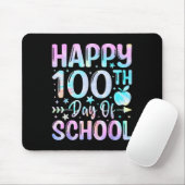 ハッピースクール100th日絞り染めレインボー100日 マウスパッド (マウス)