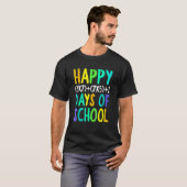 ハッピースクール100th日Math Formula先生St Tシャツ (正面フル)