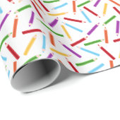 ハッピースクール6ラッピング紙 ラッピングペーパー (ロールコーナー)