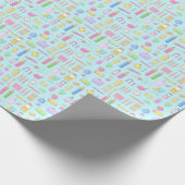 ハッピースクール9ラッピング紙 ラッピングペーパー (角)