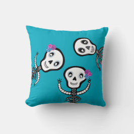 ハッピースケルトン クッション