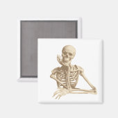 ハッピースケルトン マグネット (正面/裏面)