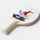ハッピースケーター格言と贈り物/スパークラーおもしろい- 卓球ラケット (正面アングル)