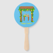 ハッピースコットパーソナライズされた、 ハンドファン (正面)