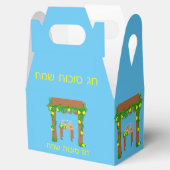 ハッピースコットパーソナライズされた、 フェイバーボックス (オープン)