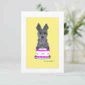 ハッピースコットランド誕生日 カード (スタンド正面)