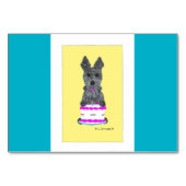 ハッピースコットランド誕生日 テーブルナンバー (正面)