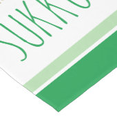 ハッピースコットルラヴ&エトログ水彩パターン ミディアムテーブルランナー (コーナー)