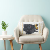 ハッピースコティッシュテリアキング ランバークッション (椅子)