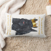 ハッピースコティッシュテリアキング ランバークッション (ブランケット)